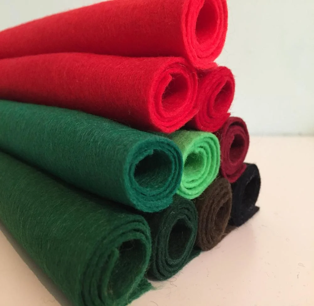 100% Merino Wool Felt and Pressed Wool Felt Textile