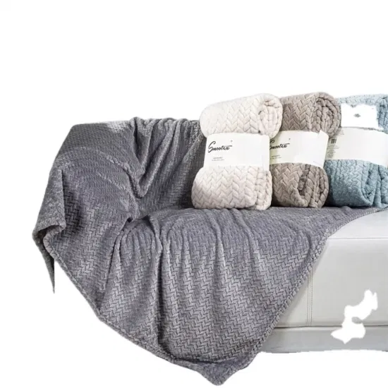 Cobertor de lã para bebê por sublimação com cobertores de sela tecidos com logotipo