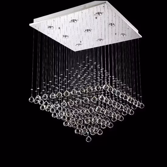 Caixa circular embalada para casa lâmpada decorativa lustre de feltro elegante com alta qualidade