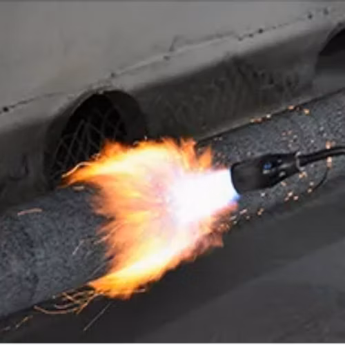 Tapete/feltro agulhado de fibra de vidro usado para tubos isolantes